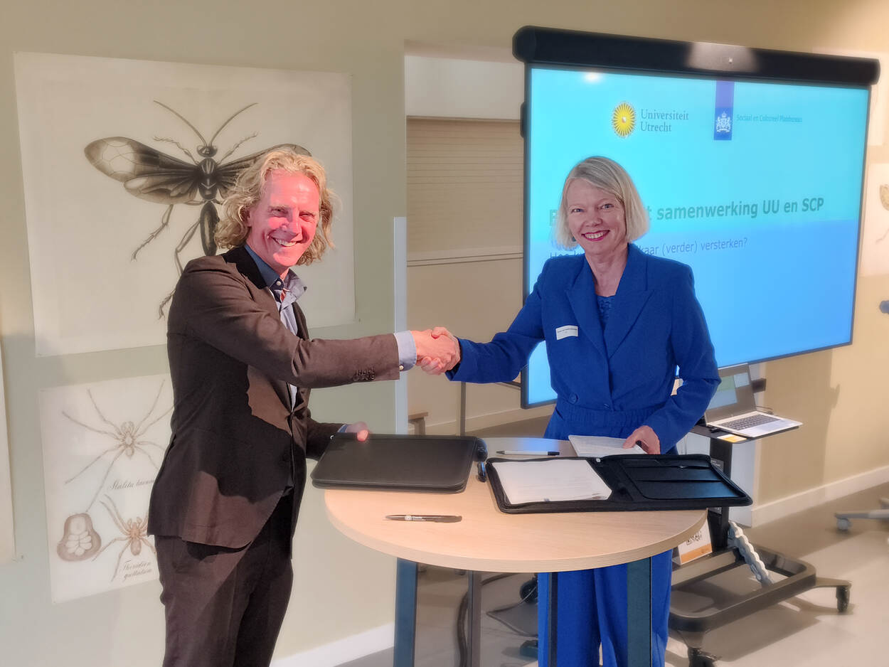 Universiteit Utrecht en SCP versterken samenwerking